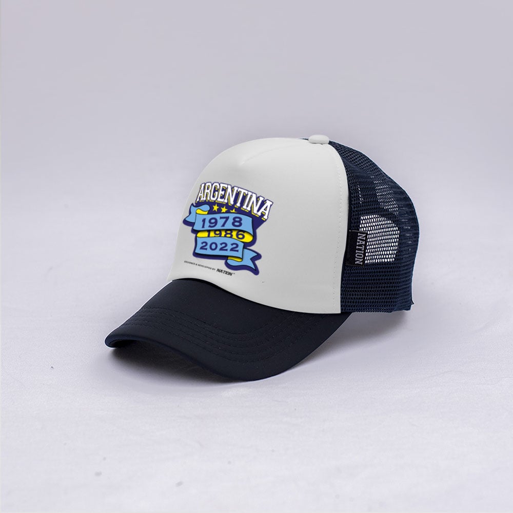 GORRA TRUCKER HOMBRE NATION STORE ARGENTINA MUNDIALES - 1