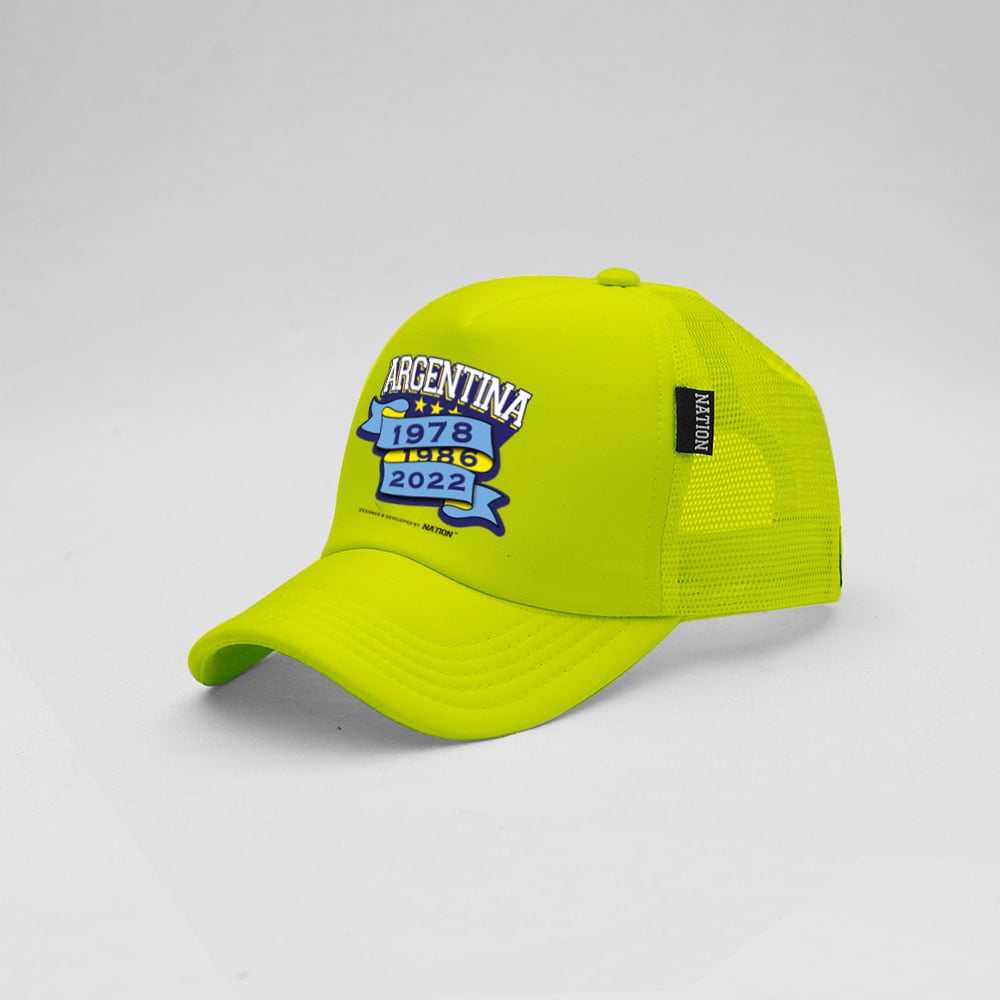 GORRA TRUCKER HOMBRE NATION STORE ARGENTINA MUNDIALES - 1
