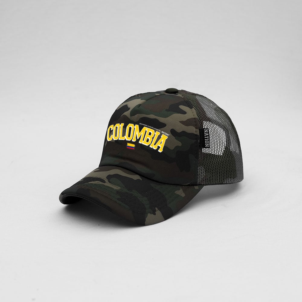 GORRA TRUCKER HOMBRE NATION STORE COLOMBIA TM - 1