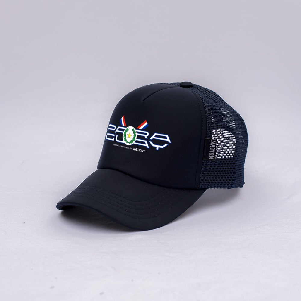GORRA TRUCKER HOMBRE NATION STORE PARAGUAY ESCUDO - 1