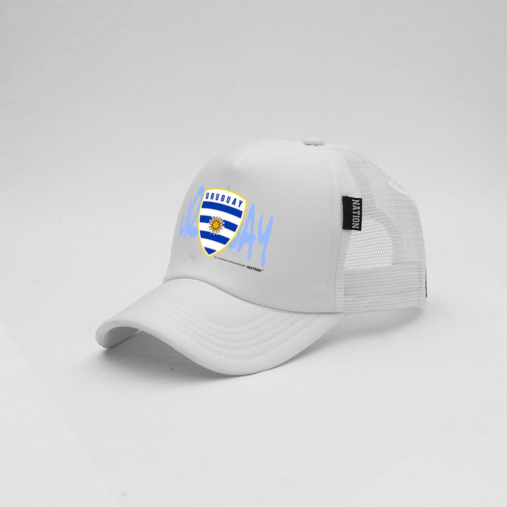 GORRA TRUCKER HOMBRE NATION STORE URUGUAY ESCUDO - 1