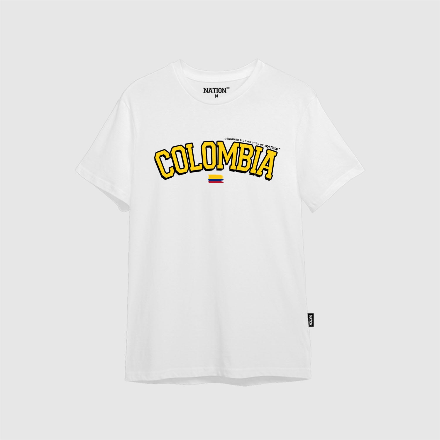 POLO MANGA CORTA ALGODÓN UNISEX NATION STORE COLOMBIA TM URBANO - 1