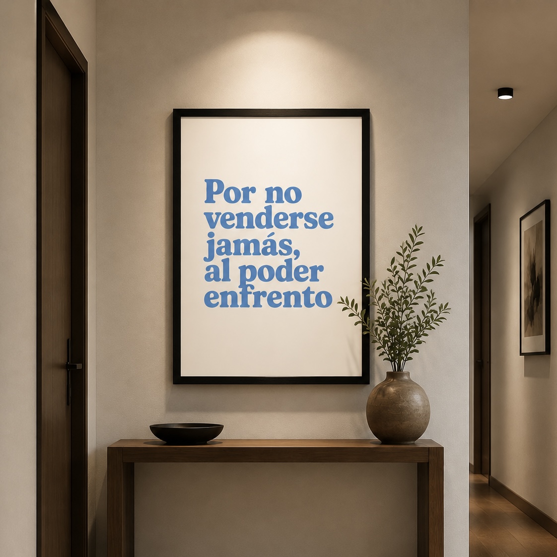 CUADRO POR NO VENDERSE JAMAS 70X55 CM - 1
