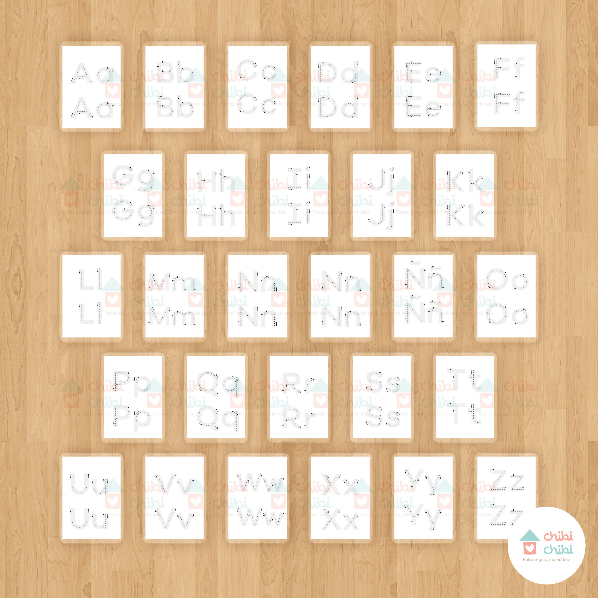 FLASHCARD – LETRA DE ESCRITURA - 2