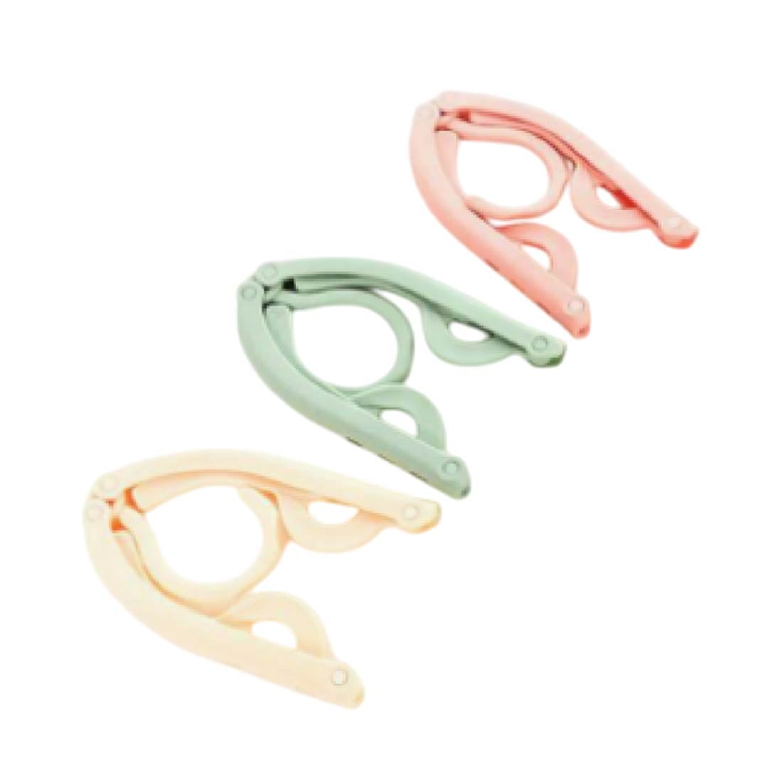 GANCHOS DE ROPA PLEGABLES - PACK 6 UNIDADES - 2