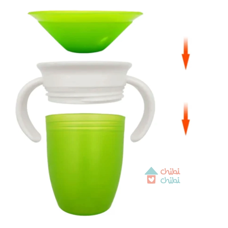 TAZA DE AGUA 360GRADOS DE SILICONA - 2