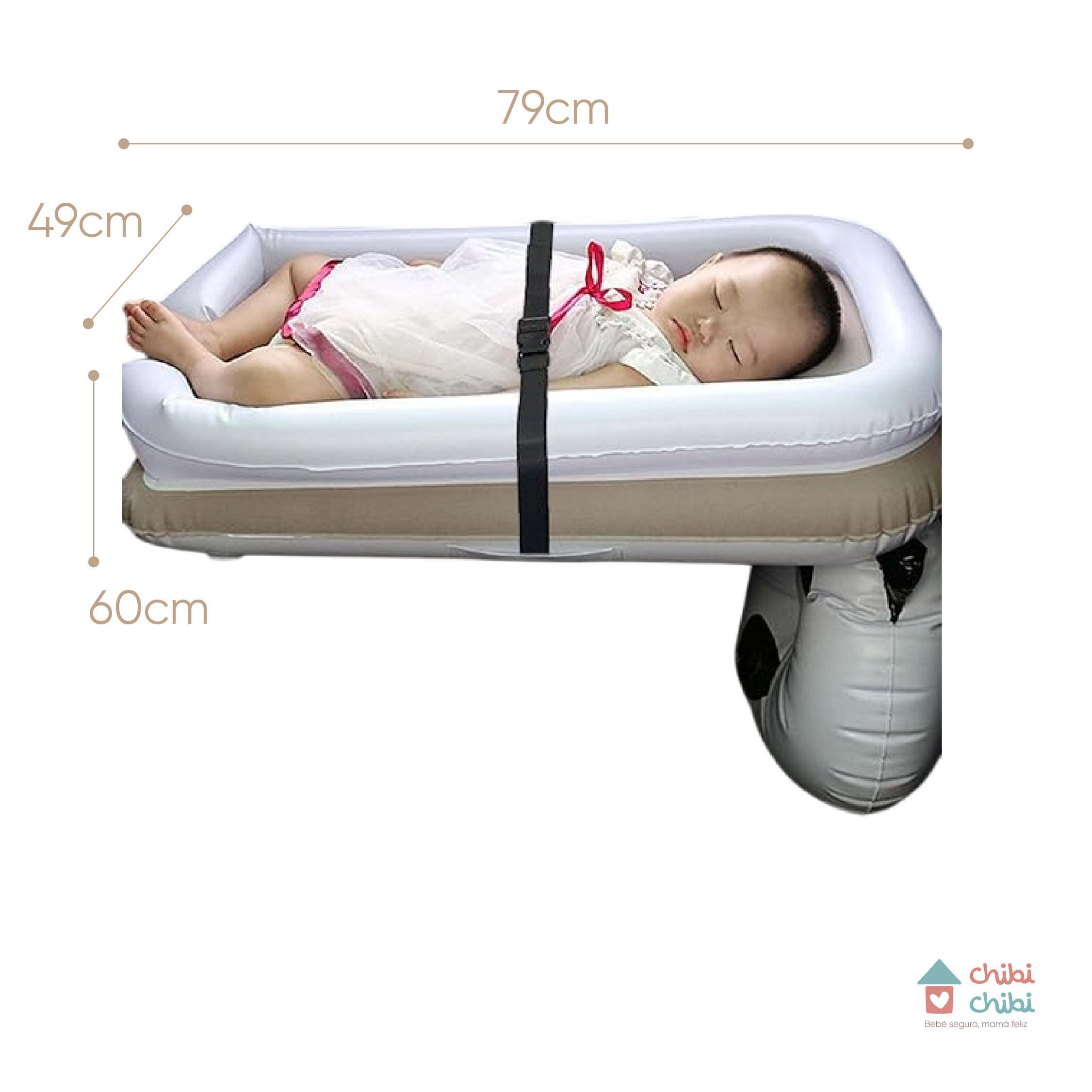 CAMA INFLABLE DE AVIÓN OSO - 4