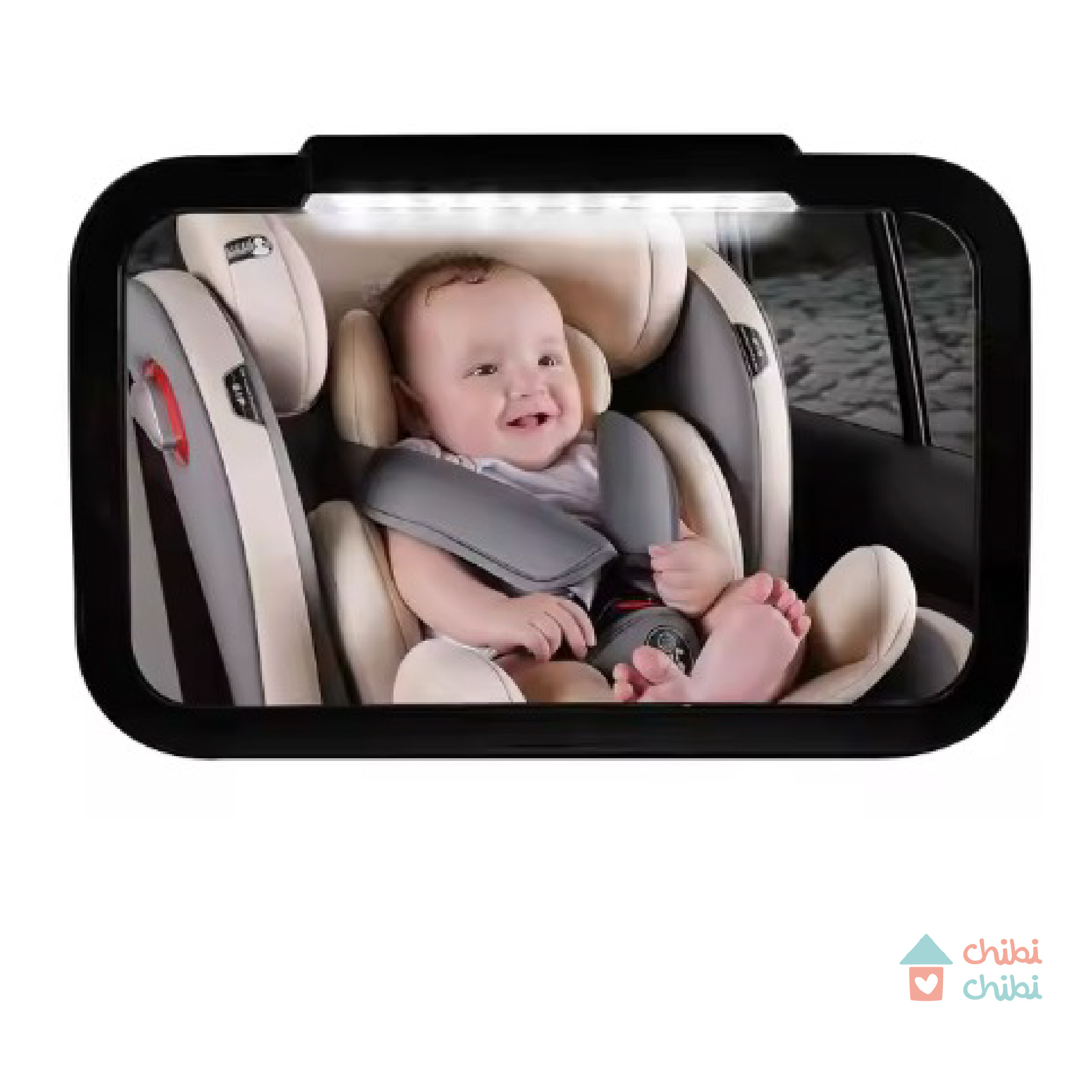 ESPEJO DE CARRO CON LUZ - 3
