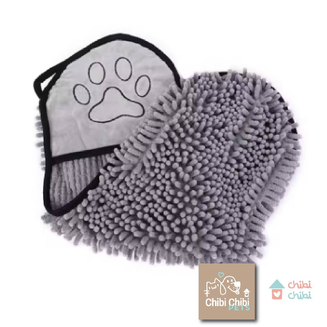 TOALLA PARA MASCOTAS_ GRIS