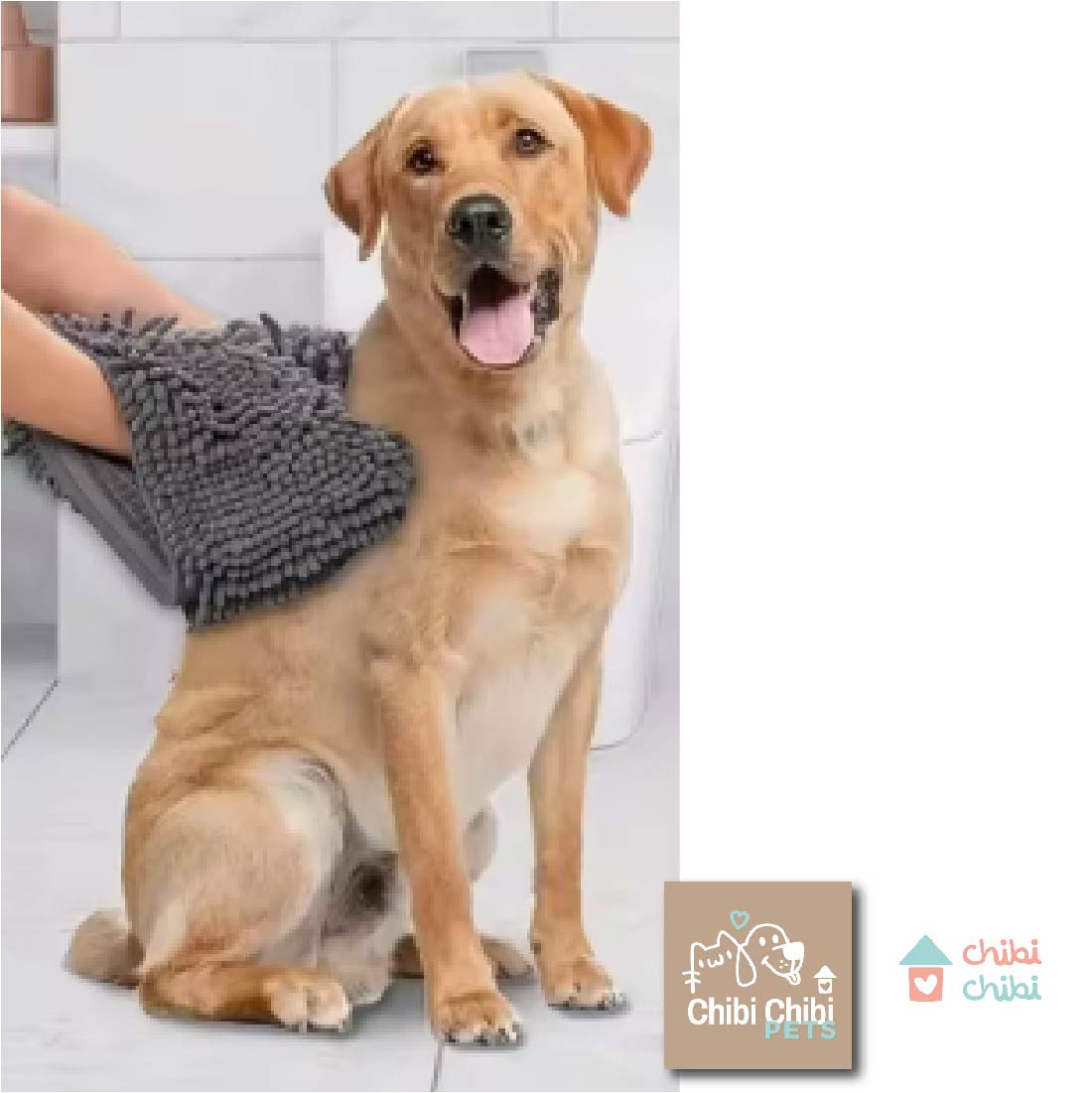 TOALLA PARA MASCOTAS_ GRIS