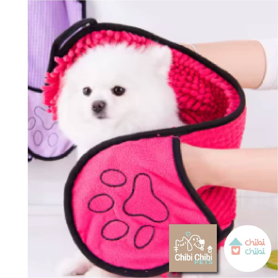 TOALLA PARA MASCOTAS_ROSA