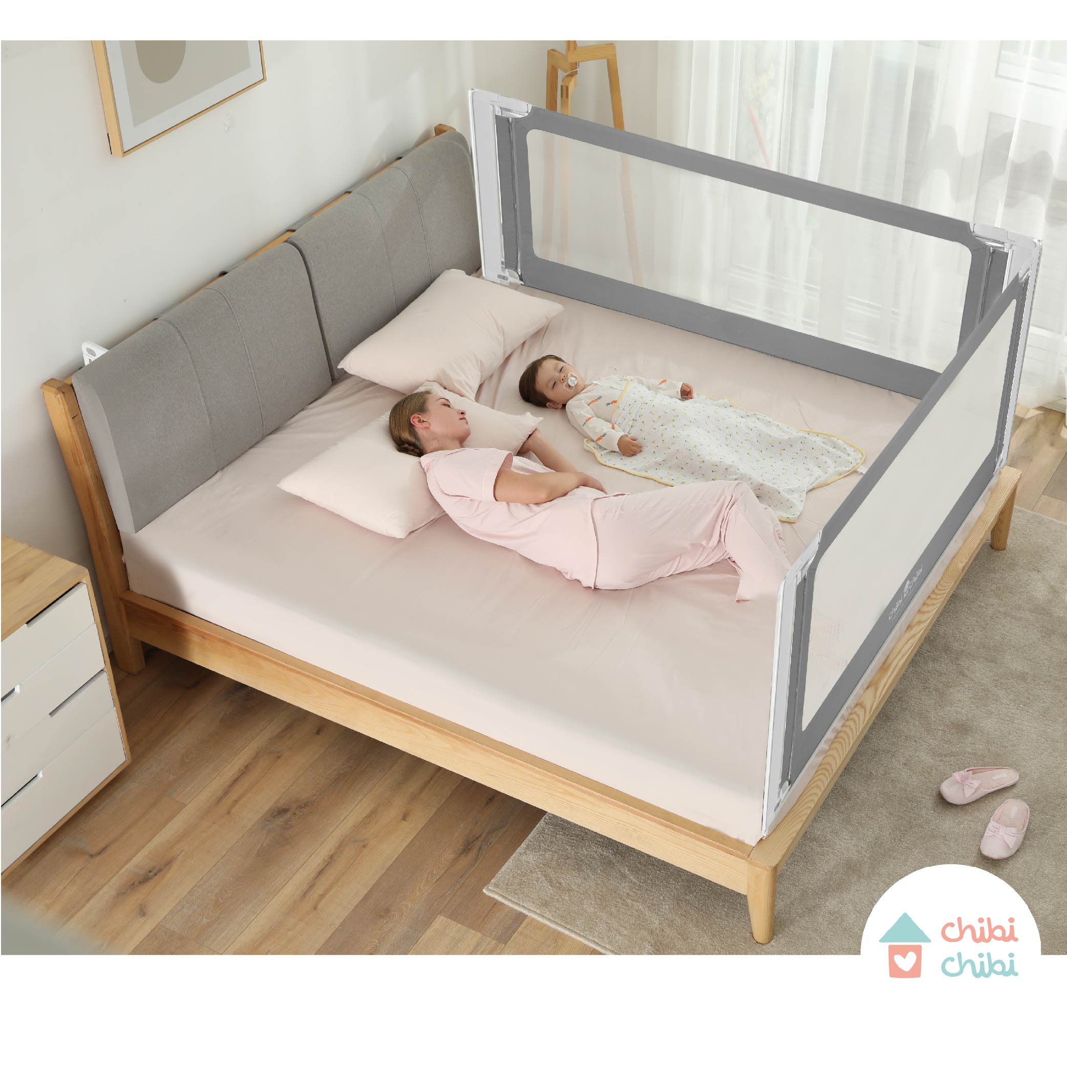 PACK L BARANDAS CHICK DELUXE – QUEEN 1.50MT - 1