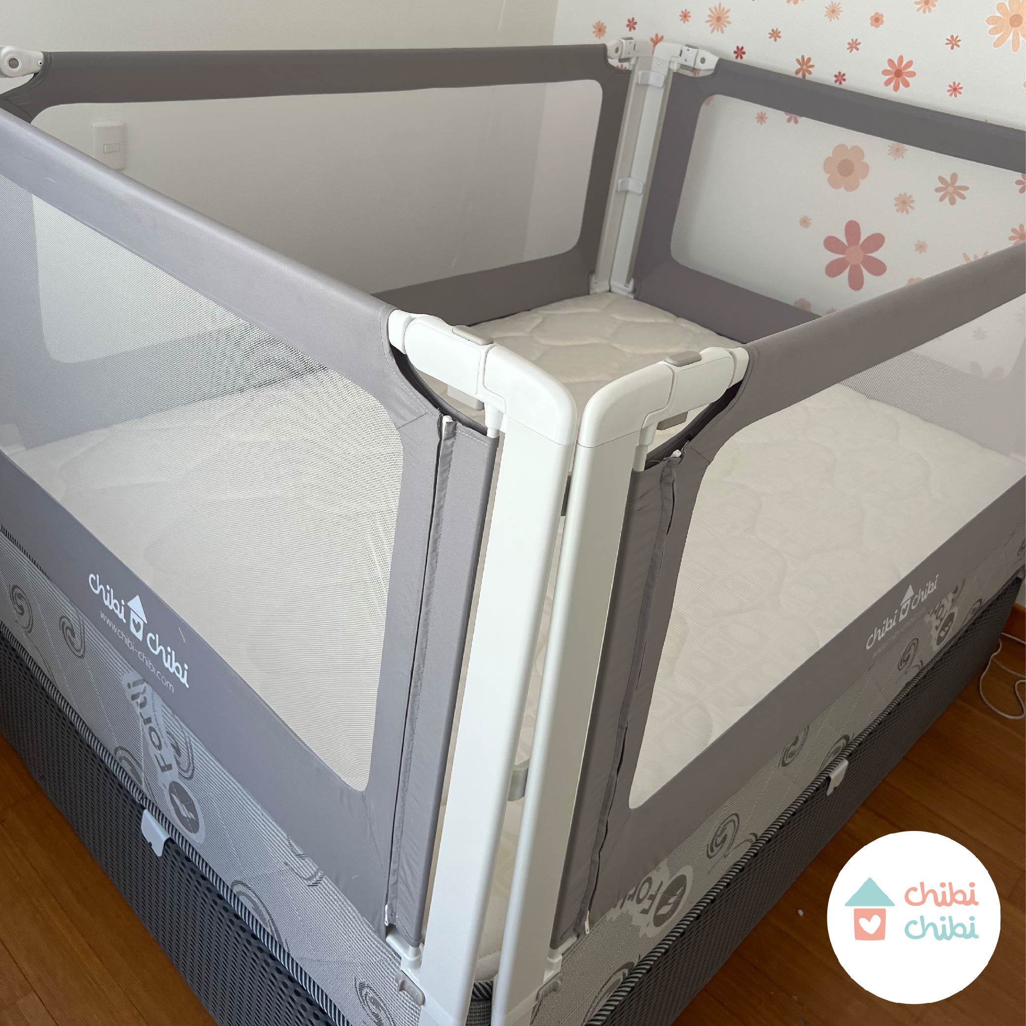 PACK EN U BARANDAS CHICK DELUXE – QUEEN 1.50MT - 2