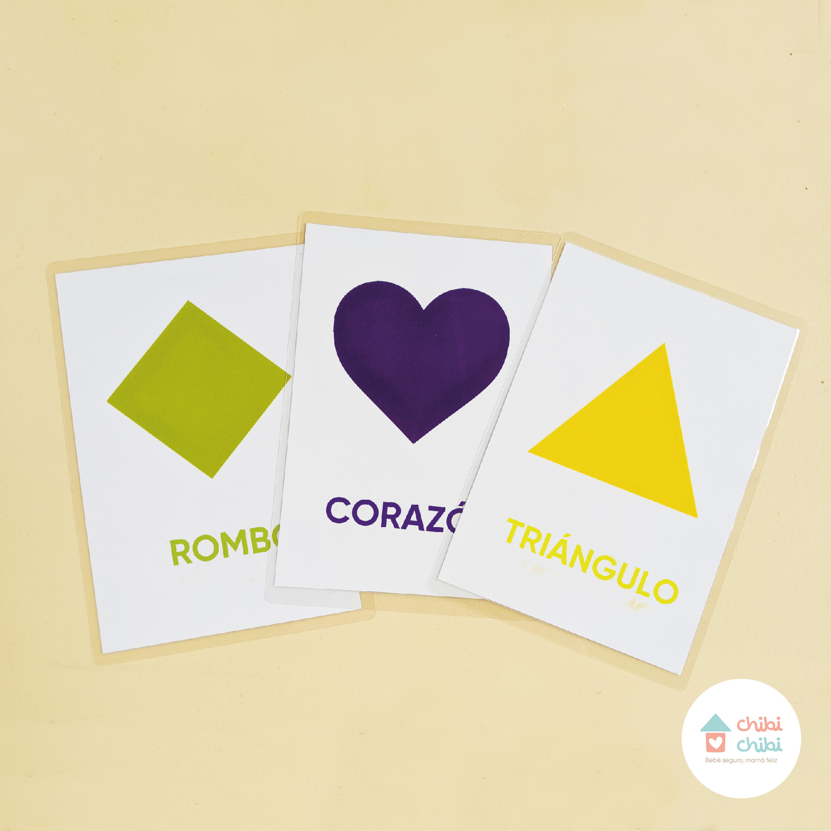 FLASHCARDS – 12 TARJETAS – FORMAS - 1