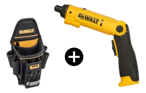 DESTORNILLADOR DE IONES DE LITIO 1/4 (6.35) 8 V COMO MÁXIMO DEWALT- DCF008, COLOR AMARILLO - 1