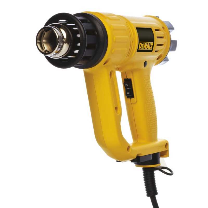 PISTOLA DE CALOR 2000 W 600 °C + 2 BOQUILLAS DEWALT - D26411-B2C - 2