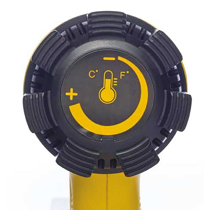 PISTOLA DE CALOR 2000 W 600 °C + 2 BOQUILLAS DEWALT - D26411-B2C - 4