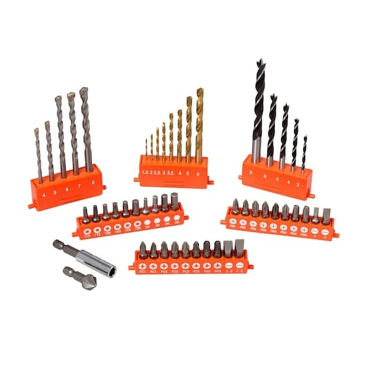 SET ATORNILLAR Y TALADRAR 50 PIEZAS BLACK+DECKER A7232-XJ - 4