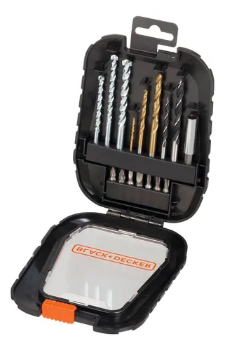 TALADRO ATORNILLADOR 10MM 20V BLACK AND DECKER BCD702C1-AR COLOR NARANJA - 2