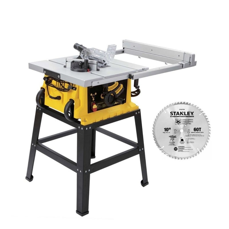 SIERRA CIRCULAR ELÉCTRICA STANLEY SST1801 254MM 1.8KW AMARILLO/GRIS 220V - 1