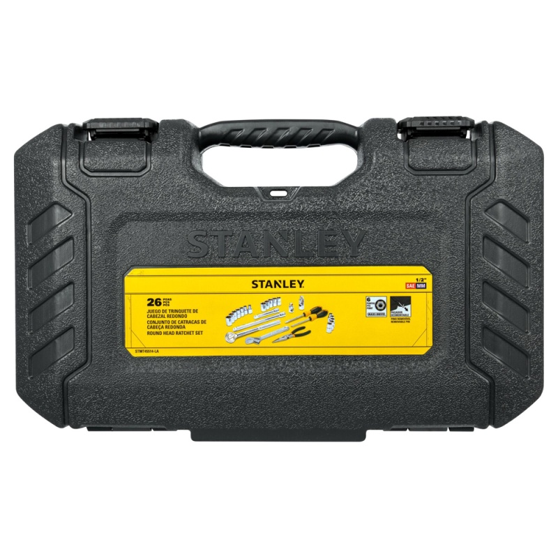 JUEGO DE HERRAMIENTAS 1/2' 26 PIEZAS STANLEY - STMT45514-LA - 6