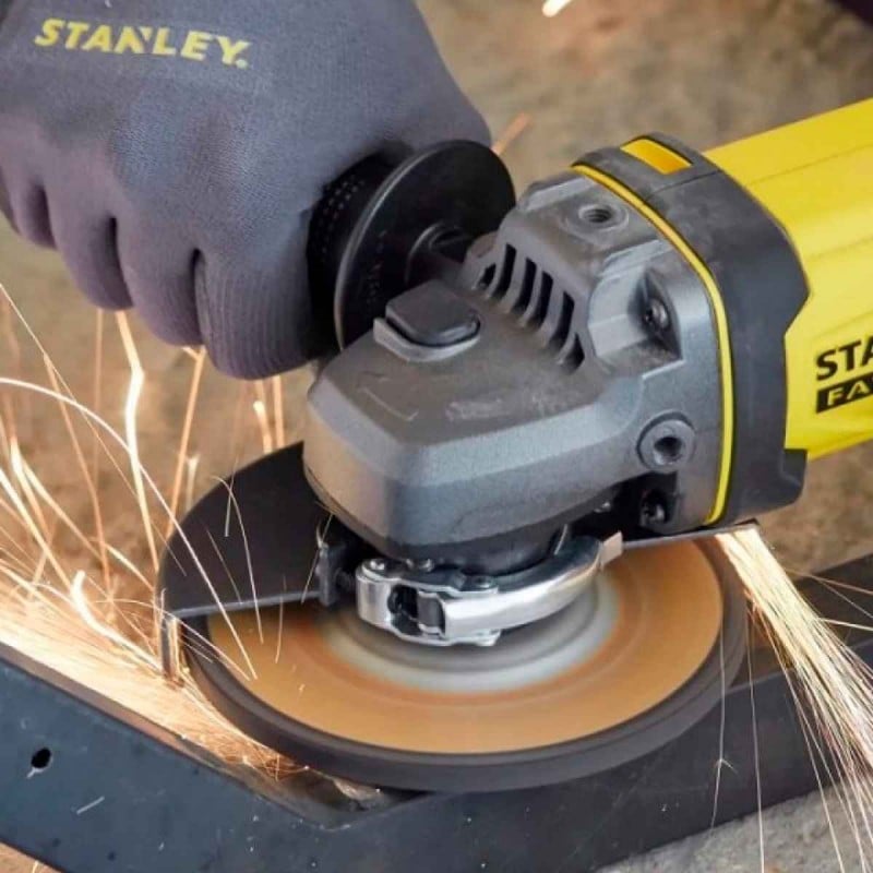 AMOLADORA ANGULAR 4 1/2' 20V FATMAX INC 2 BAT Y CARG STANLEY - SCG400M2K-B2 - 4