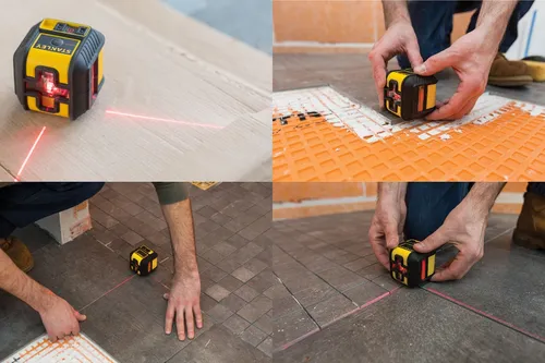 NIVEL LÁSER DE LINEAS CRUZADAS CUBIX LUZ ROJA 12 M STANLEY - STHT77502 - 2