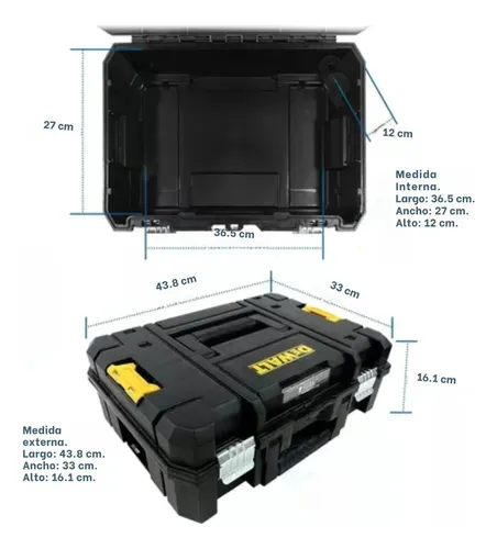 CAJA HERRAMIENTAS APILABLE 17'' TSTAK DEWALT DWST17807 - 3