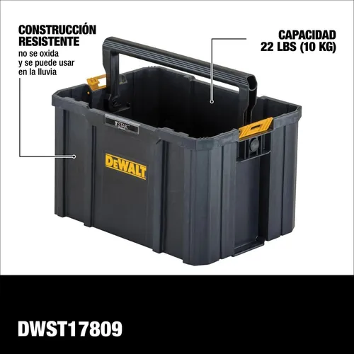 CAJA DE HERRAMIENTAS BAUL ABIERTO TSTAK DWST17809 DEWALT - 5