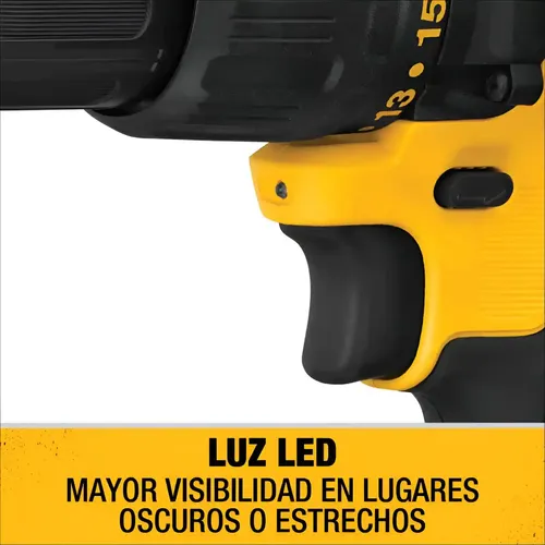 TALADRO PERCUTOR+ ATORNILLADOR 20V + 2BAT DEWALT DCK223D2-B2 - 2