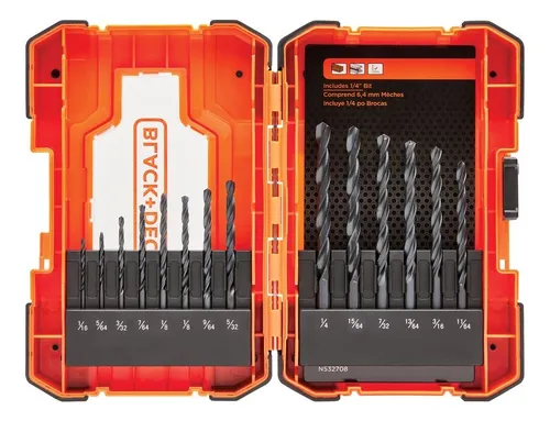 JUEGO DE BROCAS 14 PIEZAS BEYOND BLACK+DECKER - BDA14BODDAEV - 1