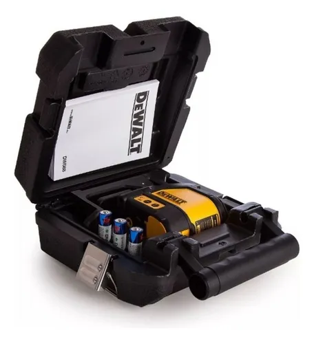 NIVEL LÁSER LÍNEAS CRUZADAS LUZ VERDE 20 MTS DEWALT DW088CG - 2