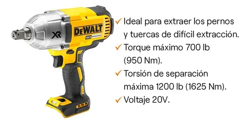 LLAVE DE IMPACTO 1/2' 20V BRUSHLESS DCF899B DEWALT - 4