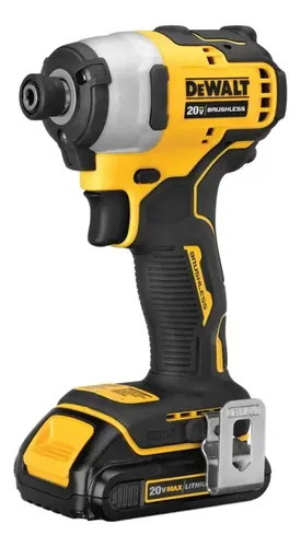 ATORNILLADOR DE IMPACTO 1/4' HEX 20V XR 2 BAT Y CARG DEWALT - 3