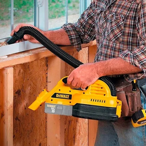 ASPIRADORA PARA SECO Y HUMEDO 20V 1.9 LITROS BARETOOL DEWALT - DCV517B - 4
