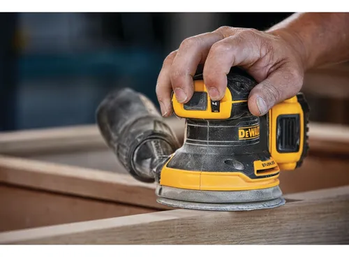 LIJADORA ROTORBITAL 20V S/CARBONES S/BATERÍA DEWALT - DCW210B - 4