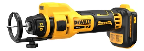 CORTADORA DE DRYWALL 1/8' - 1/4' 20V BARETOOL DEWALT DCE555B - 1