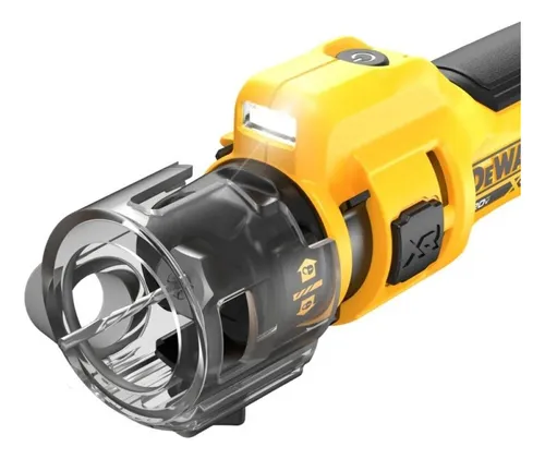 CORTADORA DE DRYWALL 1/8' - 1/4' 20V BARETOOL DEWALT DCE555B - 4