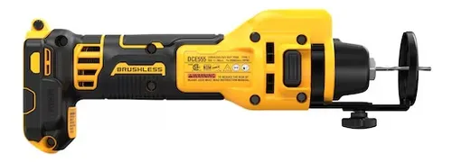 CORTADORA DE DRYWALL 1/8' - 1/4' 20V BARETOOL DEWALT DCE555B - 6
