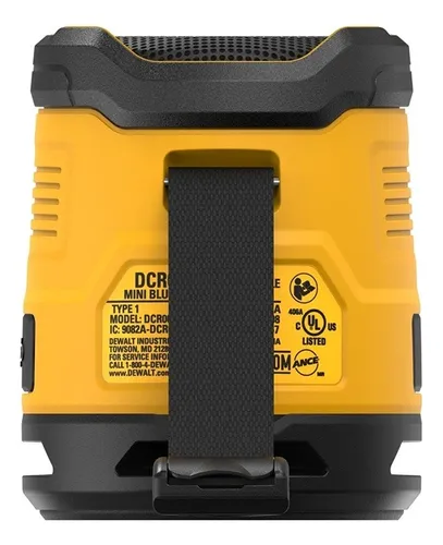 MINI PARLANTE BLUETOOTH 12V / 20V USB-C DEWALT DCR008 - 3