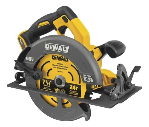 SIERRA CIRCULAR 7 1/4' 60V FLEXVOLT XR 6.0 AH DEWALT - DCS578T2-B2 - 2