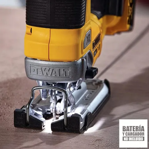 SIERRA DE CALAR INALÁMBRICA 20V MAX* XR® (SOLO HERRAMIENTA) DEWALT - DCS334B - 3