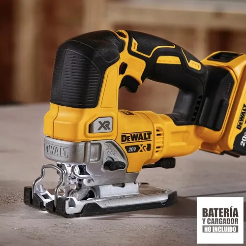 SIERRA DE CALAR INALÁMBRICA 20V MAX* XR® (SOLO HERRAMIENTA) DEWALT - DCS334B - 4