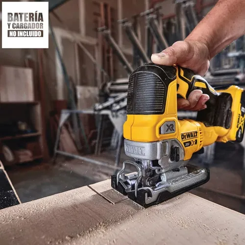 SIERRA DE CALAR INALÁMBRICA 20V MAX* XR® (SOLO HERRAMIENTA) DEWALT - DCS334B - 5