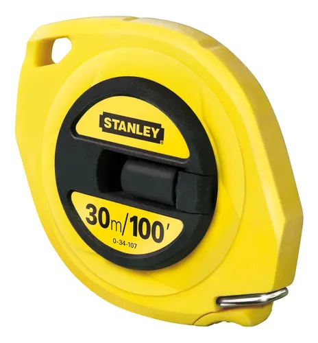 HUINCHA LARGA DE ACERO 30 M STANLEY  34-107S - 2
