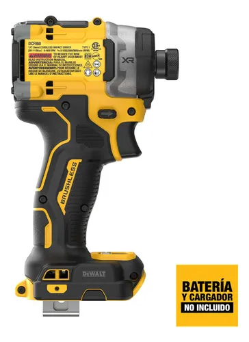 ATORNILLADOR DE IMPACTO 1/4'' 20V XR 280NM DEWALT DCF860B-B3 - 3