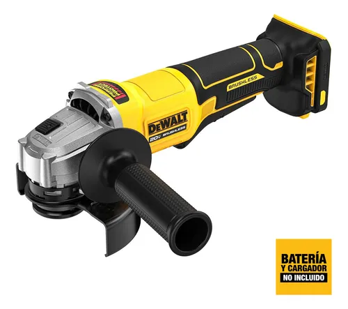 AMOLADORA ANGULAR 4 1/2 20V BRUSHLESS BARETOOL DEWALT DCG408B - 1