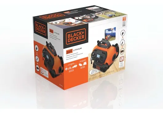 INFLADOR MULTIPROPÓSITO 20V BLACK+DECKER BDINF20-B2C - 3