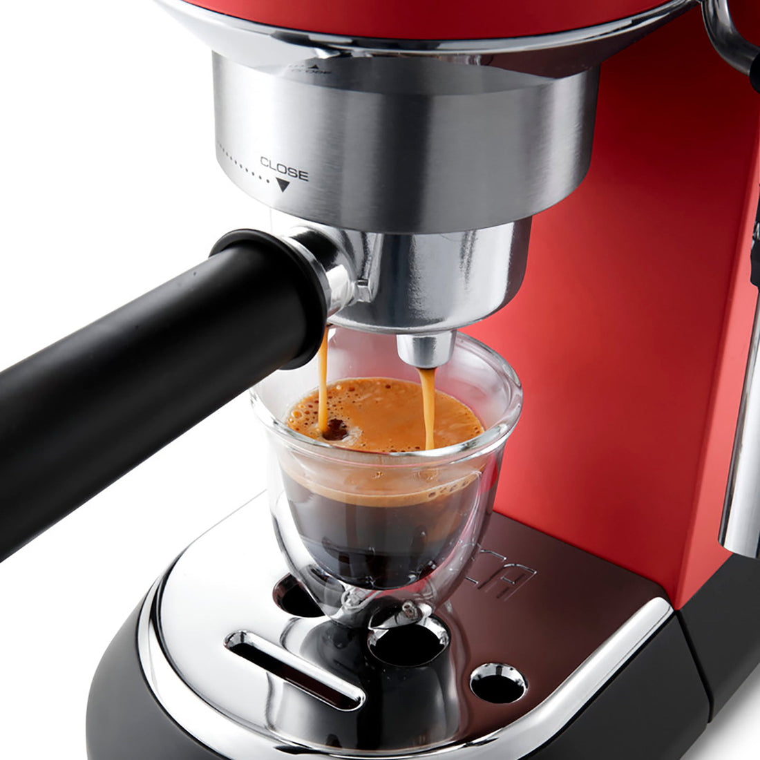 CAFETERA DE ESPRESSO DEDICA STYLE ROJA DELONGHI EC685.R - 3