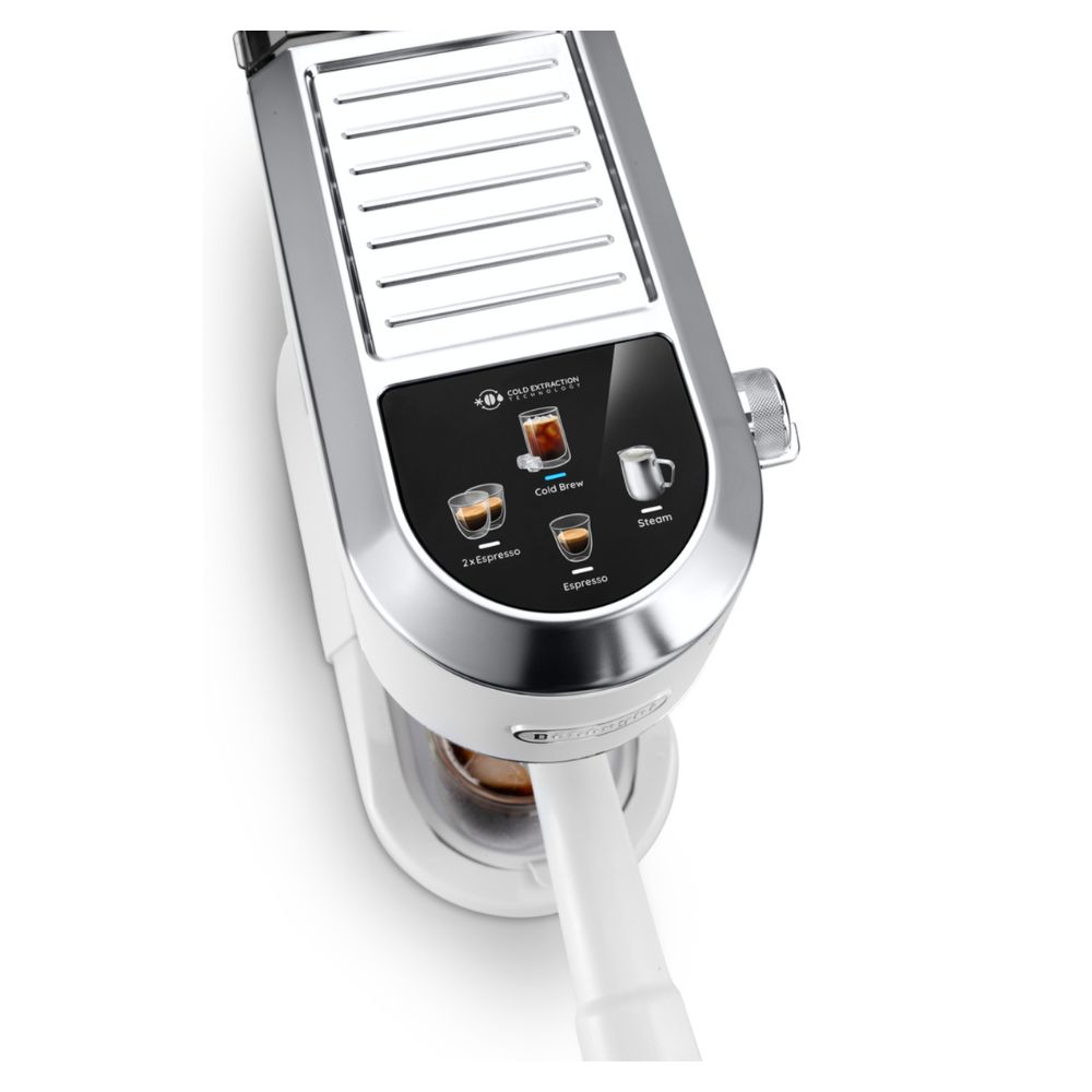 CAFETERA DEDICA DUO WHITE COLD EXTRACTION DELONGHI EC890.WI - 4